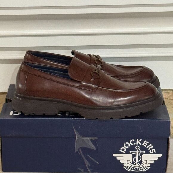 Dockers Other - Dockers Men’s Loafers 9.5M Mahogany Brown Bit Slip-On Supreme Comfort 👞